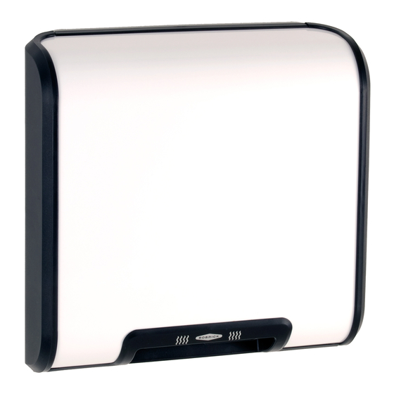 Bobrick QuietDry Serie Einbauanleitung
