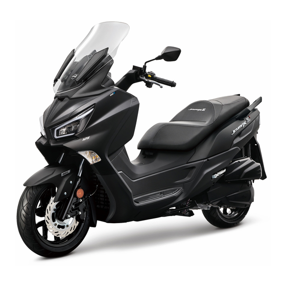 Sym JOYMAX Z+ 125 2021 Bedienungsanleitung