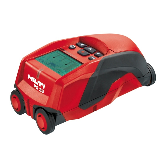 Hilti PS 38 Bedienungsanleitung