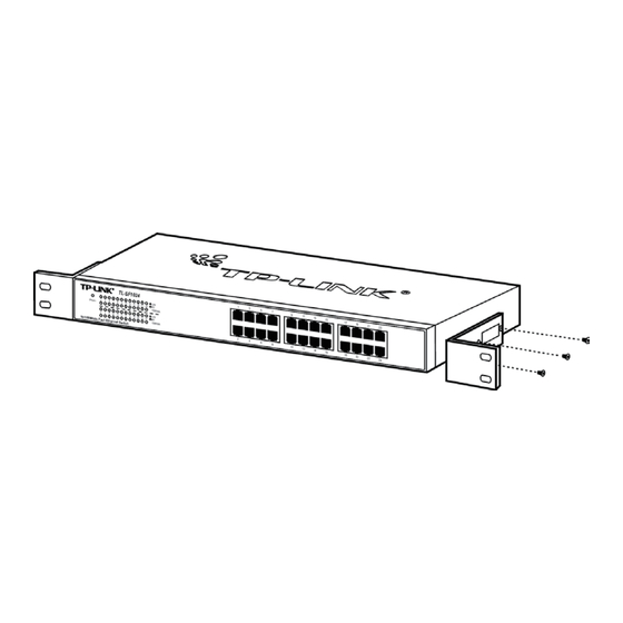 TP-Link TL-SF1024 Schnellinstallationsanleitung