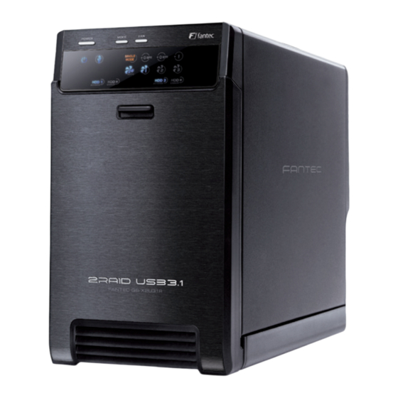 Fantec QB-X2U31R Benutzerhandbuch