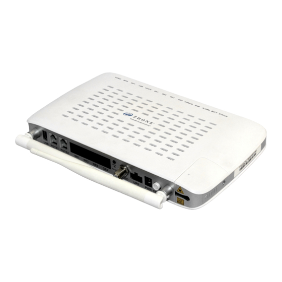 thurcom ZHONE GPON 2427 Anleitung