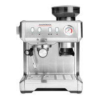 Gastroback Design Espresso Advanced - Barista Edition Bedienungsanleitung
