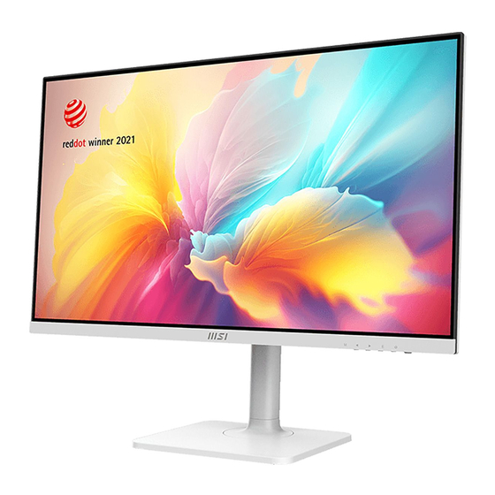 MSI Modern MD2712PW Benutzerhandbuch