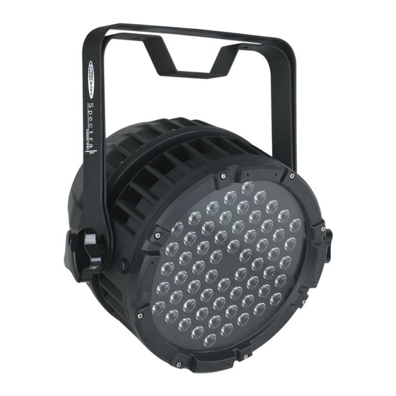 SHOWTEC Spectral D5000 RGB IP65 Anleitung