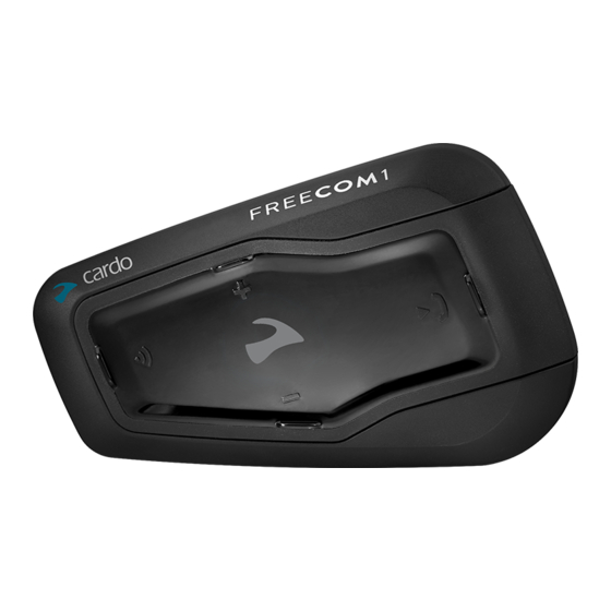 Cardo FREECOM 1 Bedienungsanleitung