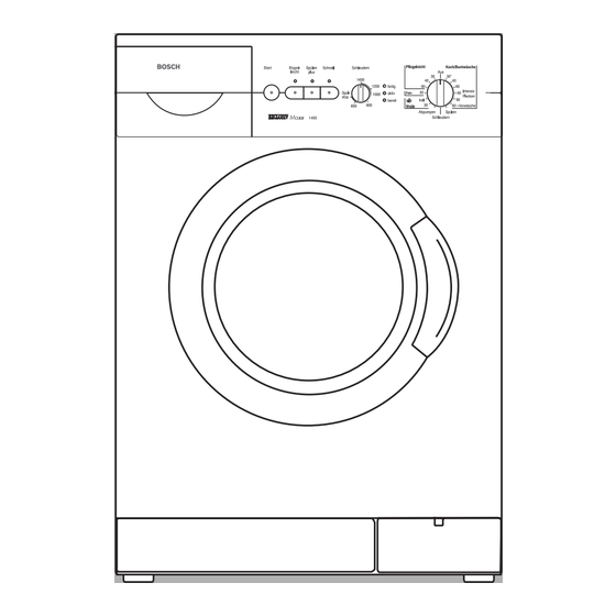 Bosch EXCLUSIV  Maxx 140 A Gebrauchs- Und Aufstellanleitung