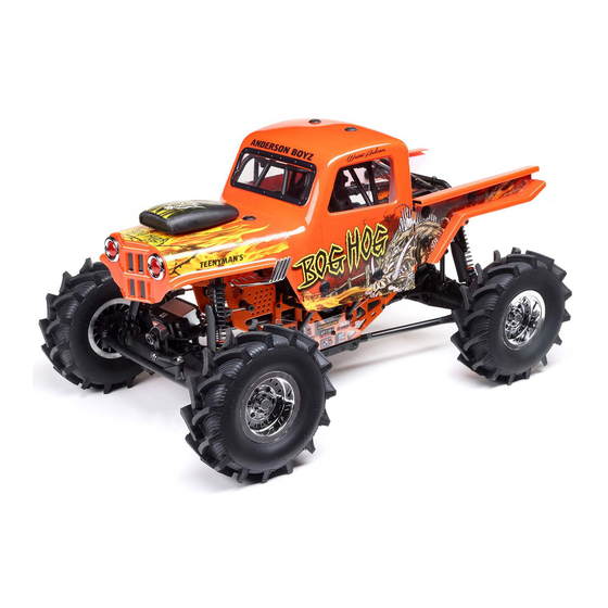 Horizon Hobby LOSI BOG HOG SLING 4WD MEGA TRUCK RTR Bedienungsanleitung