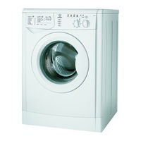 Indesit wil 62 Bedienungsanleitungen