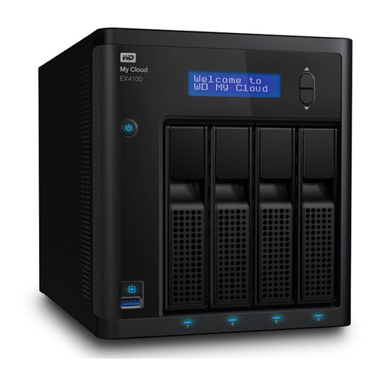 WD My Cloud EX4100 Schnellinstallationsanleitung
