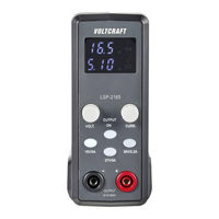 VOLTCRAFT LSP-2165 Bedienungsanleitung