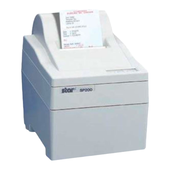 Star SP200F SERIES Bedienungsanleitung
