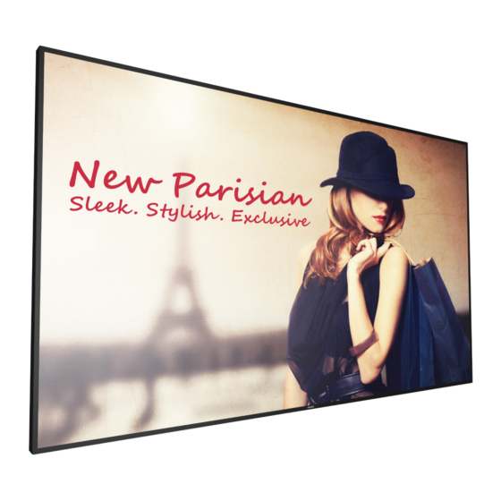 Philips D-Line Serie Bedienungsanleitung