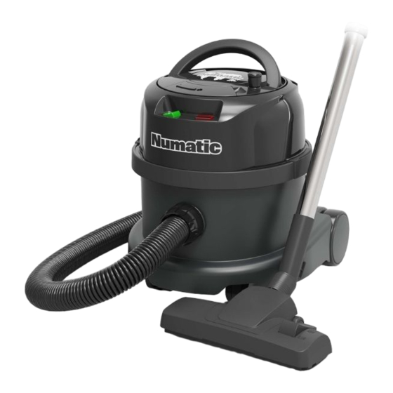 Numatic PPR 170-11 Original Bedienungsanleitung