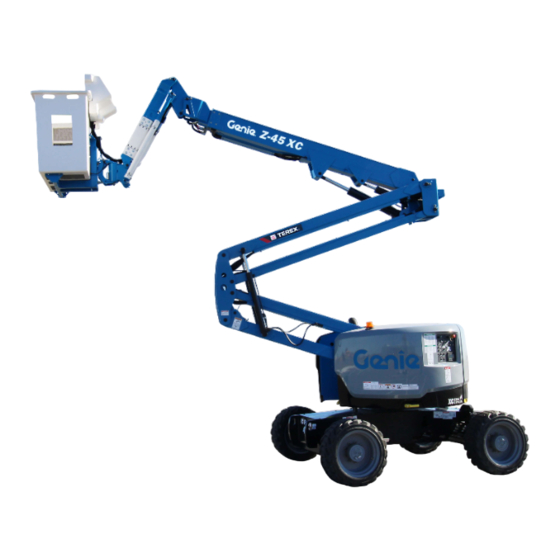 Terex Z4525XCF-1501 Bedienungsanleitung