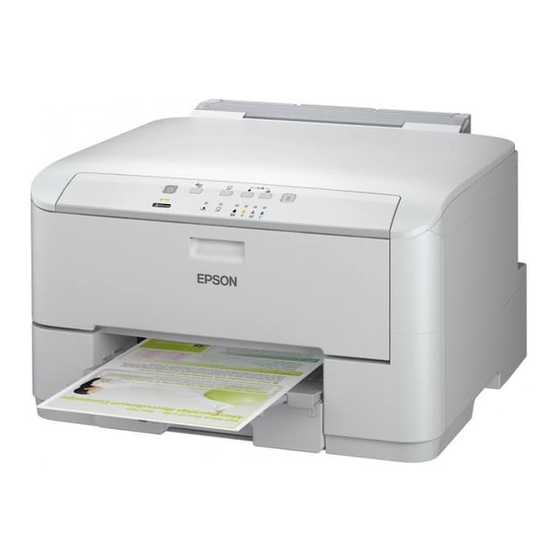 Epson WP-4011 Benutzerhandbuch