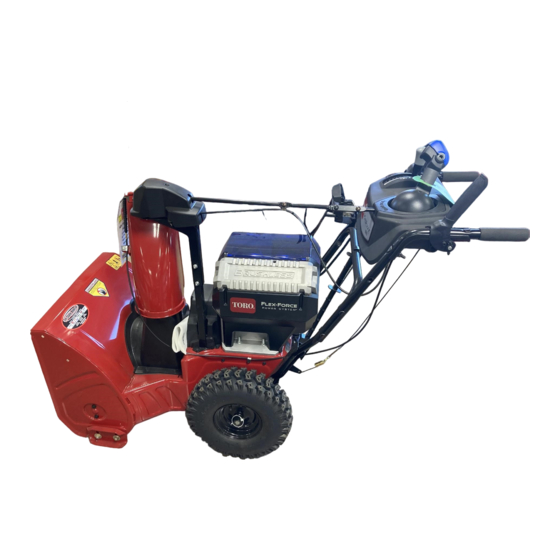 Toro Power Max 826 O Bedienungsanleitung