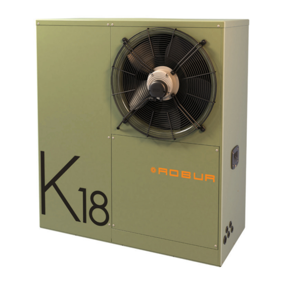 Robur K18 Handbuch Für Installation, Betrieb Und Wartung