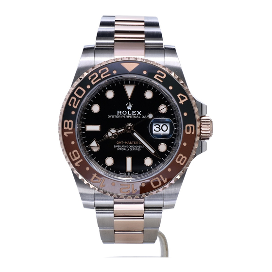 ROLEX OYSTER PERPETUAL GMT-MASTER II Bedienungsanleitung