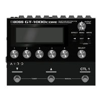 Boss GT-1000CORE Bedienungsanleitung