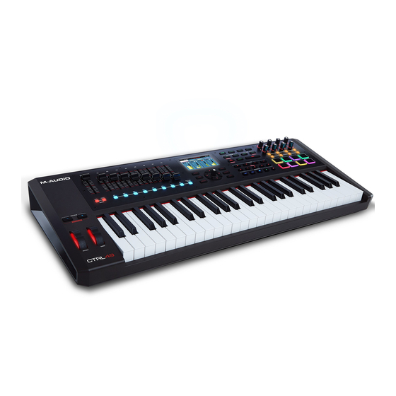 M-Audio ctrl49 Schnellstartanleitung