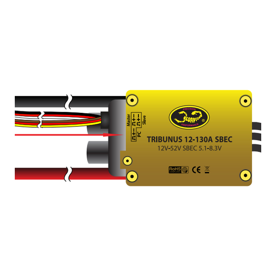 SCORPION Tribunus 12-130A ESC Benutzerhandbuch