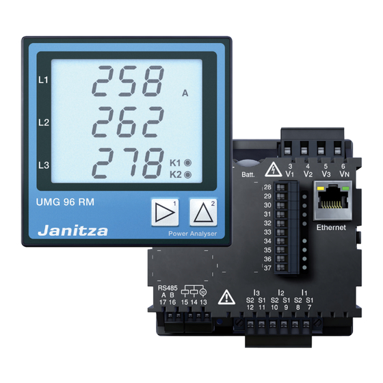BACnet UMG96RM-E Handbuch