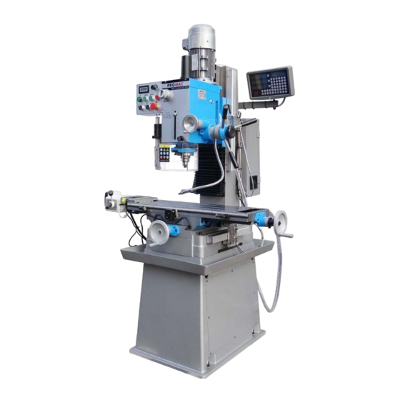 Promac JMDT-804516X-DRO Betriebsanleitung