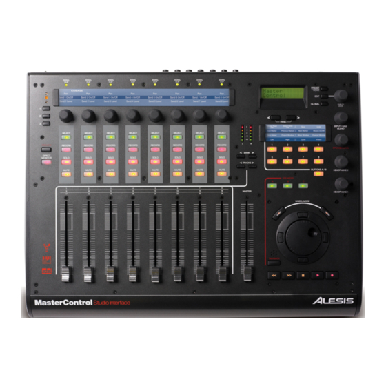 Alesis MasterControl Bedienungsanleitung