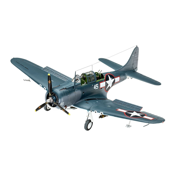 REVELL Micro Wings SBD-5 Dauntless Handbuch