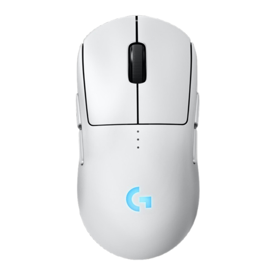 Logitech PRO 2 LIGHTSPEED Bedienungsanleitung