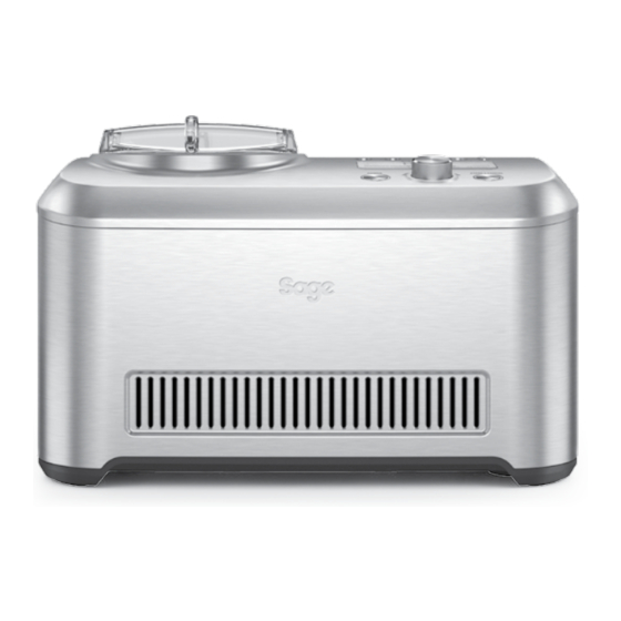 Sage Smart Scoop BCI600 Kurzanleitung