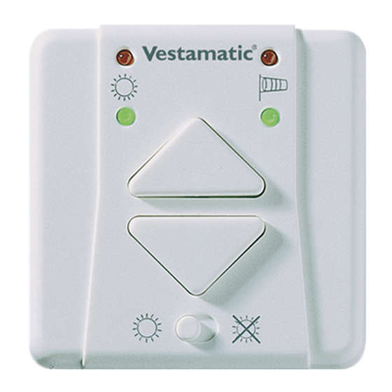 Vestamatic Markise Plus 01096110 Montageanleitung Und Bedienungsanleitung