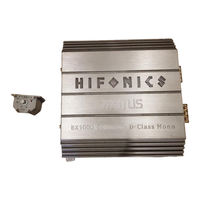 Hifonics BX-1000D Bedienungsanleitung