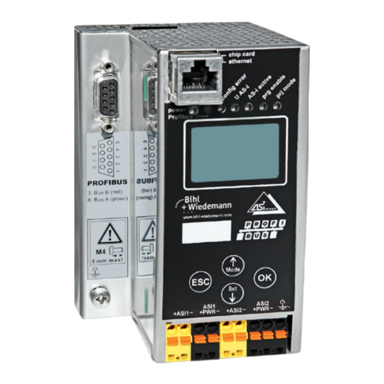bihl+Wiedemann BWU2545 Montageanweisung