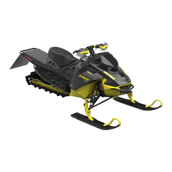 BRP ski-doo MXZ X 600RS 2022 Bedienungsanleitung