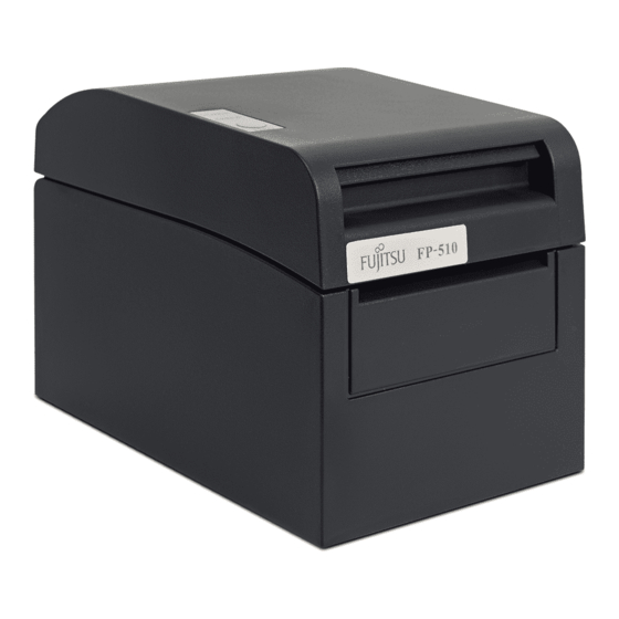 Fujitsu FP-510II Benutzerhandbuch
