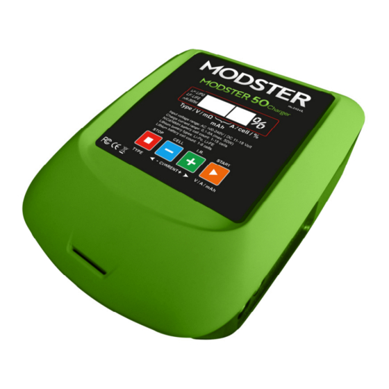 Modster 50 Bedienungsanleitung