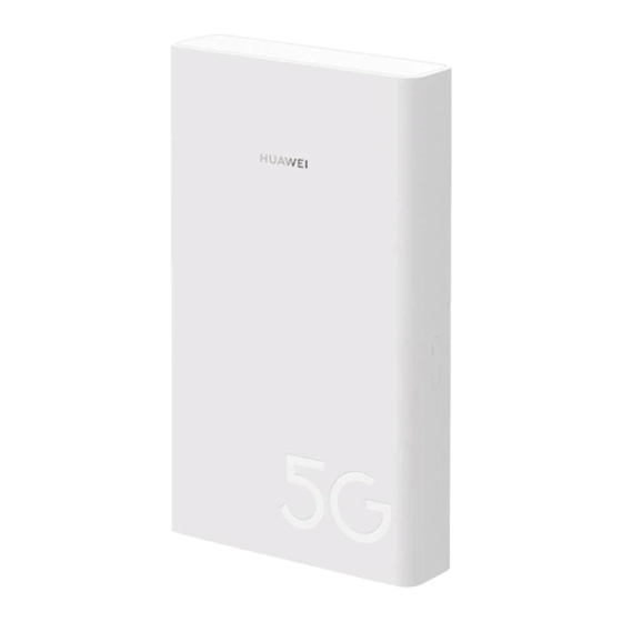 Huawei 5G CPE Win H312 371 Schnellanleitung
