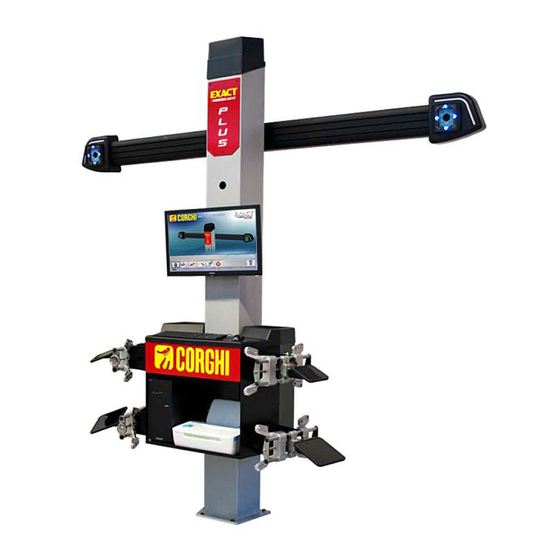 Corghi EXACT LINEAR PLUS Betriebsanleitung