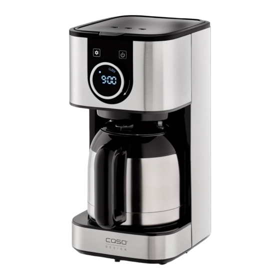 CASO DESIGN Selection C 10 Thermo Original Bedienungsanleitung