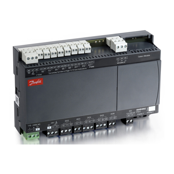 Danfoss AK-CC55 Bedienungsanleitung