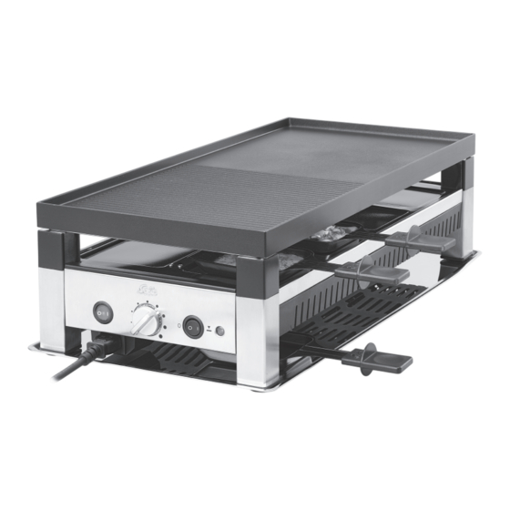 SOLIS 5 in 1 Table Grill for 8 Bedienungsanleitung