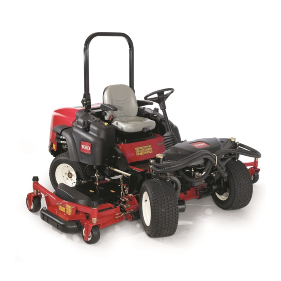 Toro Groundsmaster 360 series Bedienungsanleitung