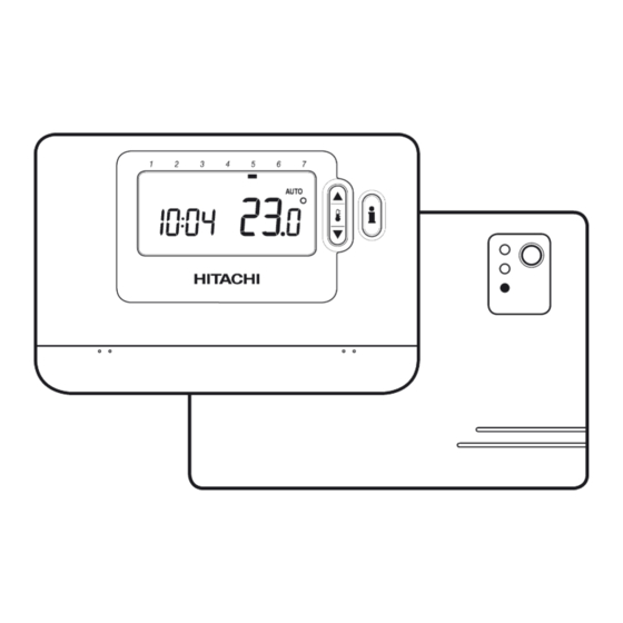 Hitachi ATW-RTU-01 Installation Und Betriebsanleitung