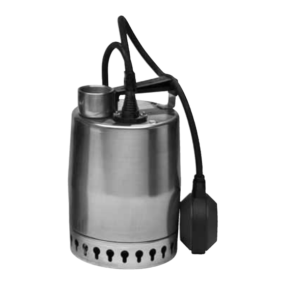 Grundfos Unilift KP 150, Unilift KP 250, Unilift KP 350 Installationsanleitung