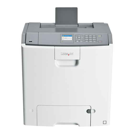 Lexmark C746 Serie Anleitung Zur Druckqualität Und Zur Problemlösung
