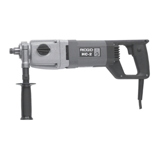 RIDGID HC-2 Bedienungsanleitung