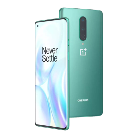 OnePlus 8 Handbücher