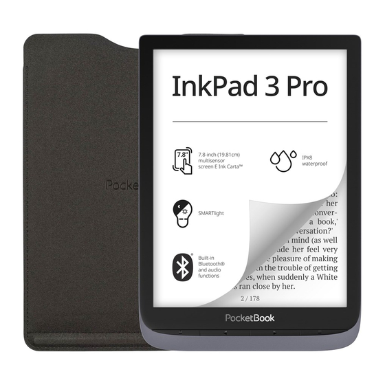 Pocketbook Inkpad 3 Pro Benutzerhandbuch